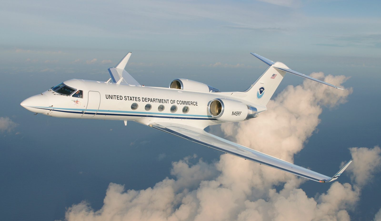 Gulfstream IV on the apron